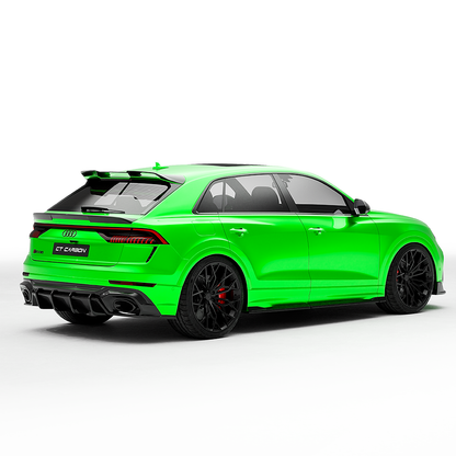 AUDI RSQ8 CT DESIGN CARBON FIBRE SIDE SKIRTS