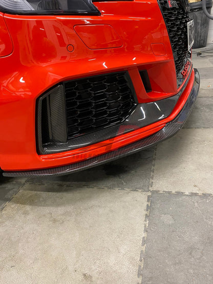 Audi RS3 8V FL Dry Carbon Fibre Front Trim Replacements