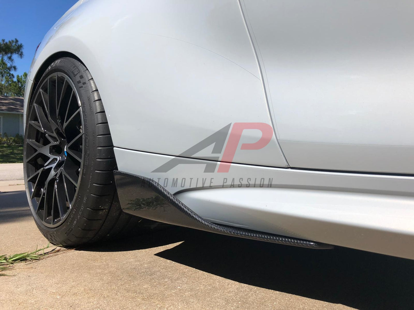 BMW F87 M2 MP Style Carbon Side Skirt Splitters