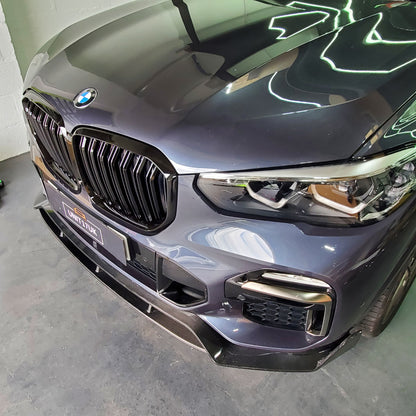 BMW G05 X5 M Sport 2018-Present Carbon Fibre Front Splitter