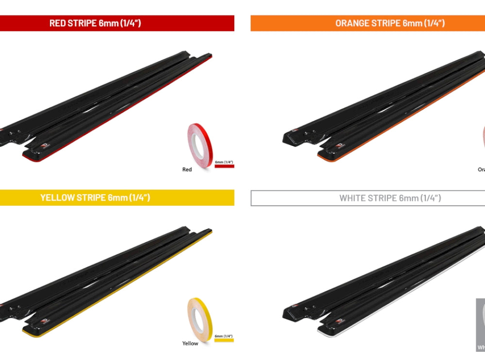 Side Skirts Diffusers V1 VW Golf MK8 (2020-)