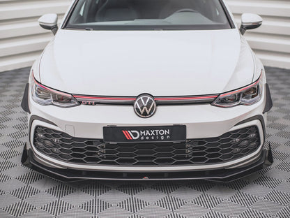 Front Bumper Wings (Canards) VW Golf 8 GTI / R-line (2020-)