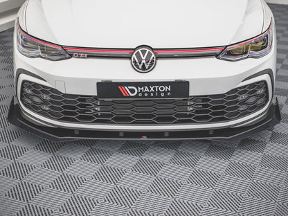 Street PRO Front Splitter + Flaps VW Golf 8 GTI / R-Line