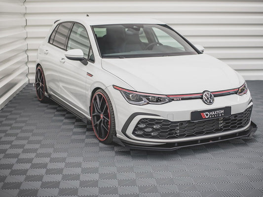 Street PRO Front Splitter + Flaps VW Golf 8 GTI / R-Line