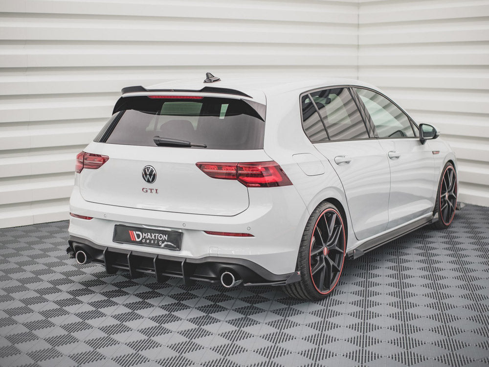 Street PRO Rear Side Splitters + Flaps VW Golf 8 GTI