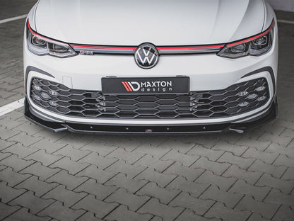 Front Splitter V.2 + Flaps VW Golf 8 GTI / R-Line