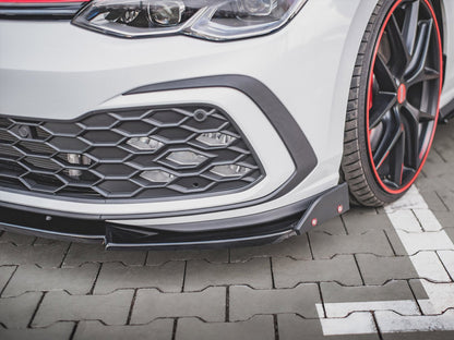 Front Splitter V.3 + Flaps VW Golf 8 GTI / R-Line