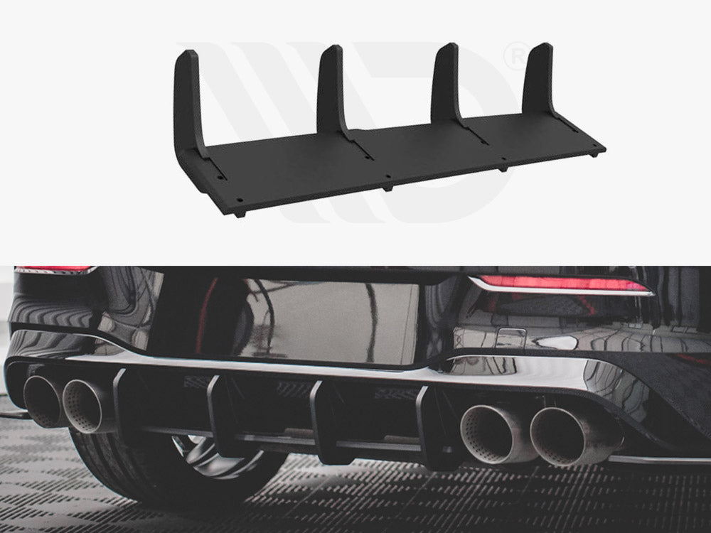 Street PRO Rear Diffuser VW Golf R Mk8 (2020-)