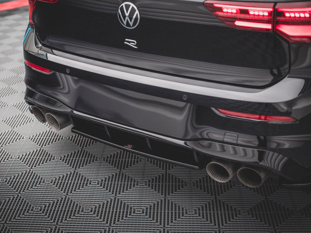 Central Rear Splitter VW Golf R MK8 (2020-)