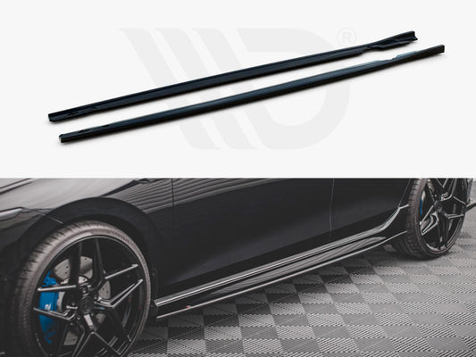 Side Skirts Diffusers V.2 VW Golf R Mk8