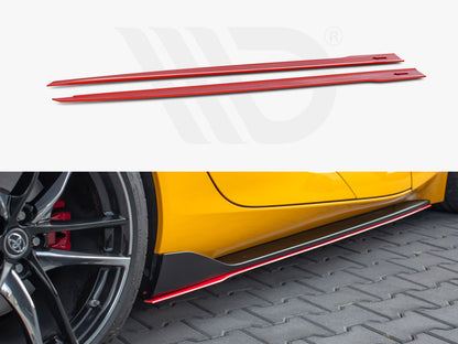 Side Skirts Diffusers V.2 Toyota Supra Mk5 (2019-)