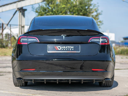 Rear Side Splitters Tesla Model 3