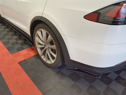 Rear Side Splitters V.1 Tesla Model X