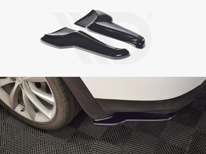 Rear Side Splitters V.2 Tesla Model X (2015-)