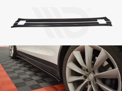 Side Skirts Diffusers V.1 Tesla Model X (2015-)