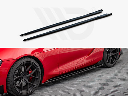 Side Skirts Diffusers V.3 Toyota Supra MK5 (2019-)