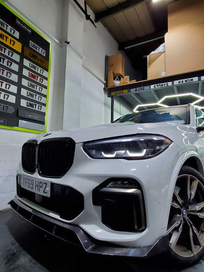 BMW G05 X5 M Sport 2018-Present Carbon Fibre Front Splitter