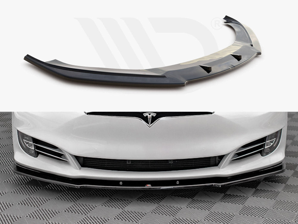 Front Splitter V.1 Tesla Model S Facelift