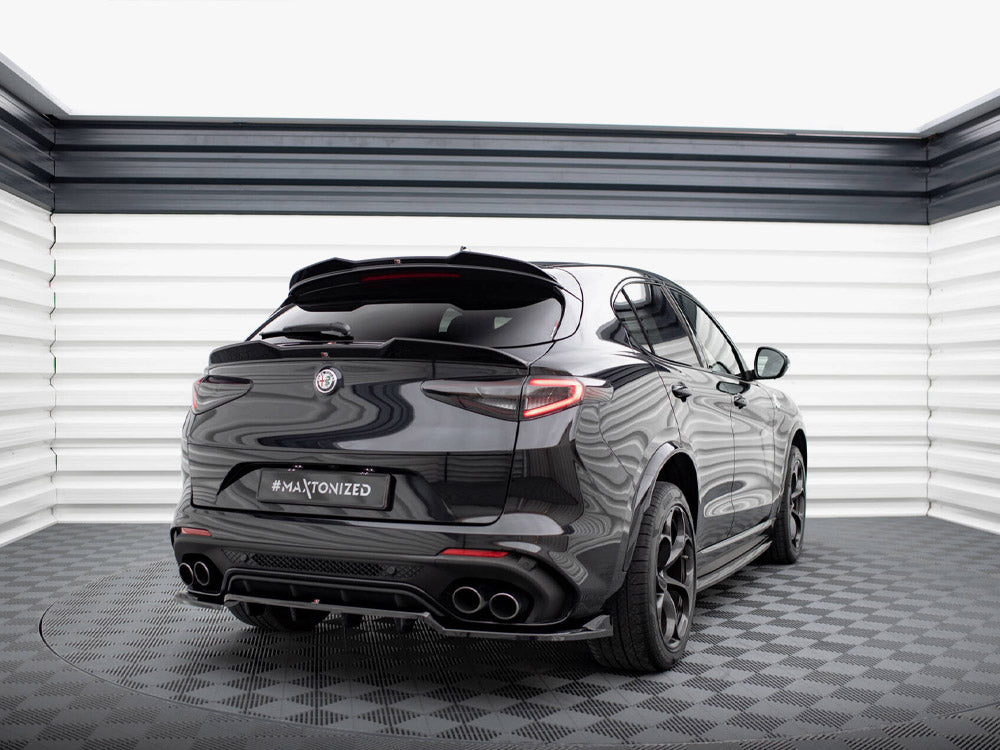 Upper Spoiler CAP 3D Alfa Romeo Stelvio Quadrifoglio Mk1