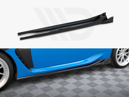 Side Skirts Diffusers V.1 + Flaps Toyota GR86 Mk1