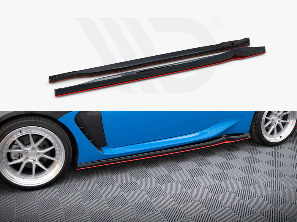 Side Skirts Diffusers V.2 Toyota GR86 Mk1