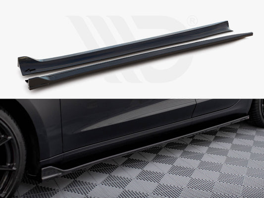 Side Skirts Diffusers V.2 Tesla Model 3