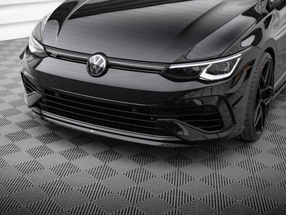 Front Splitter V.7 Volkswagen Golf R Mk8