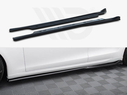 Side Skirts Diffusers V.1 Tesla Model S Plaid Mk1 Facelift