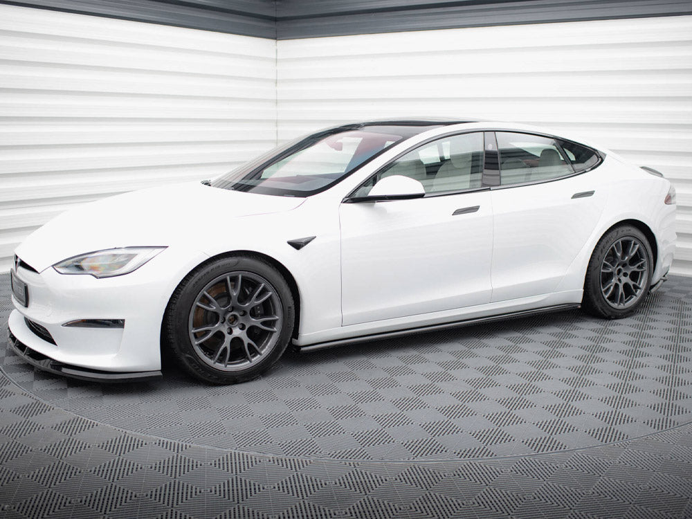 Side Skirts Diffusers V.2 Tesla Model S Plaid Mk1 Facelift