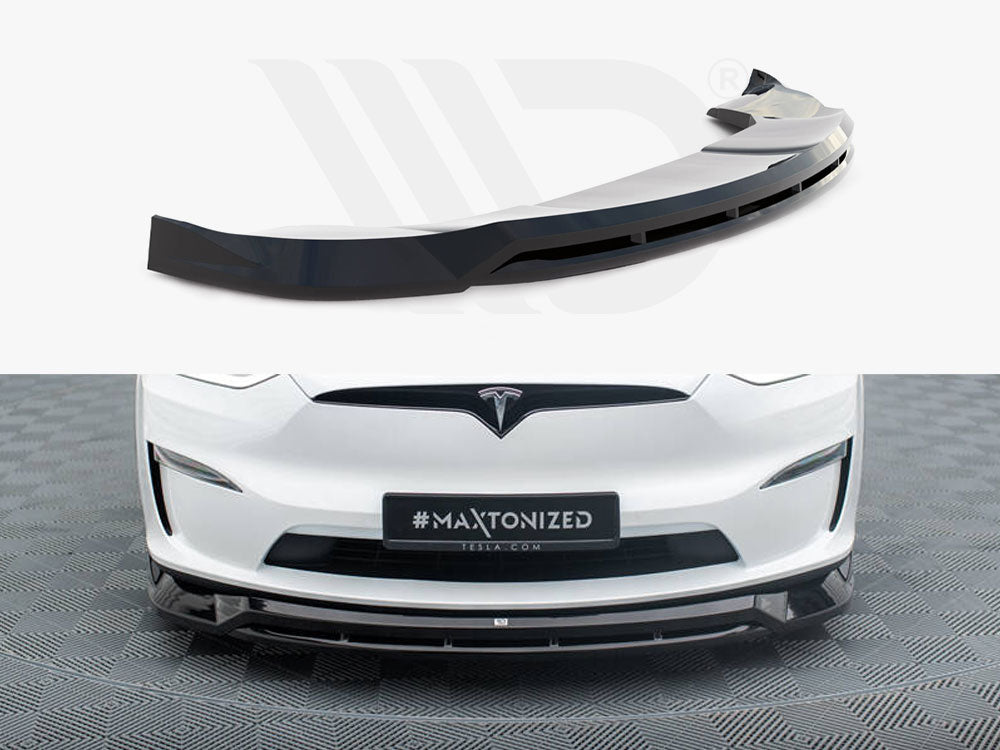 Front Splitter V.1 Tesla Model X Mk1 Facelift