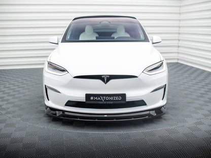 Front Splitter V.1 Tesla Model X Mk1 Facelift