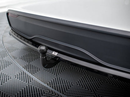 Central Rear Splitter (Vertical Bars) Tesla Model X Mk1 Facelift