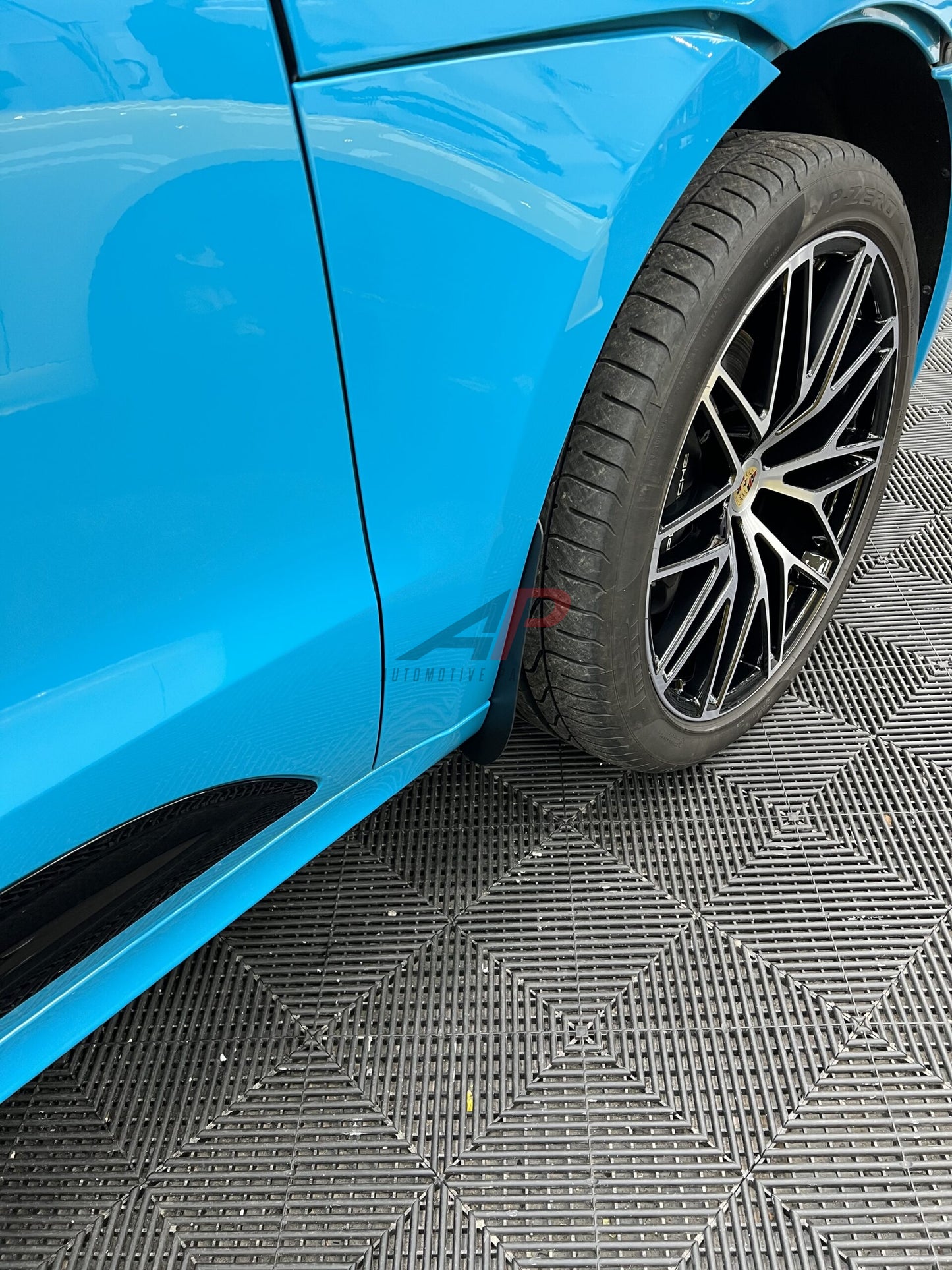 Porsche Arch Guards/Mudflaps FRONT 911/Macan/Taycan