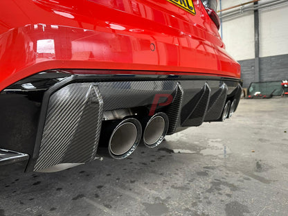 BMW G80/G82 M3/M4 Dry Carbon Rear Diffuser MP Style