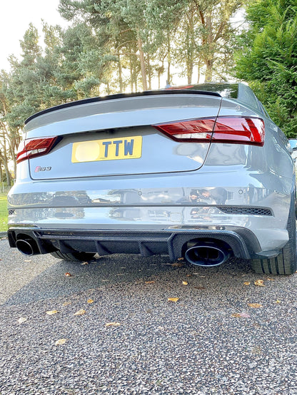 Audi RS3 8V Sedan Carbon Fibre Diffuser AP Design