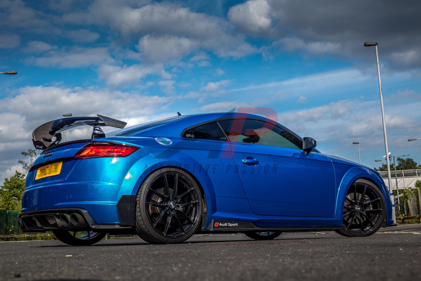 Audi TTS 8S Carbon Fibre Rear Diffuser