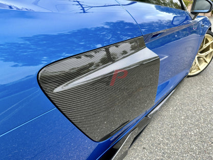 Audi R8 Gen 2 LMS Carbon Fibre Side Blades Set