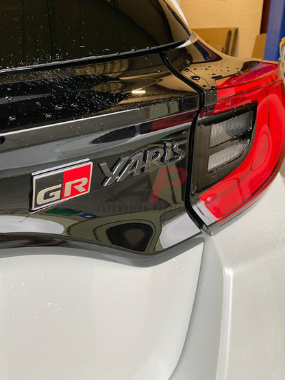 Yaris GR Rear Badge Set Gloss Black