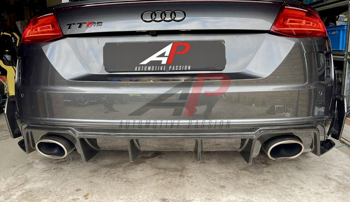 Audi TTRS 8S FL 2020- Diffuser Carbon fibre AP Design