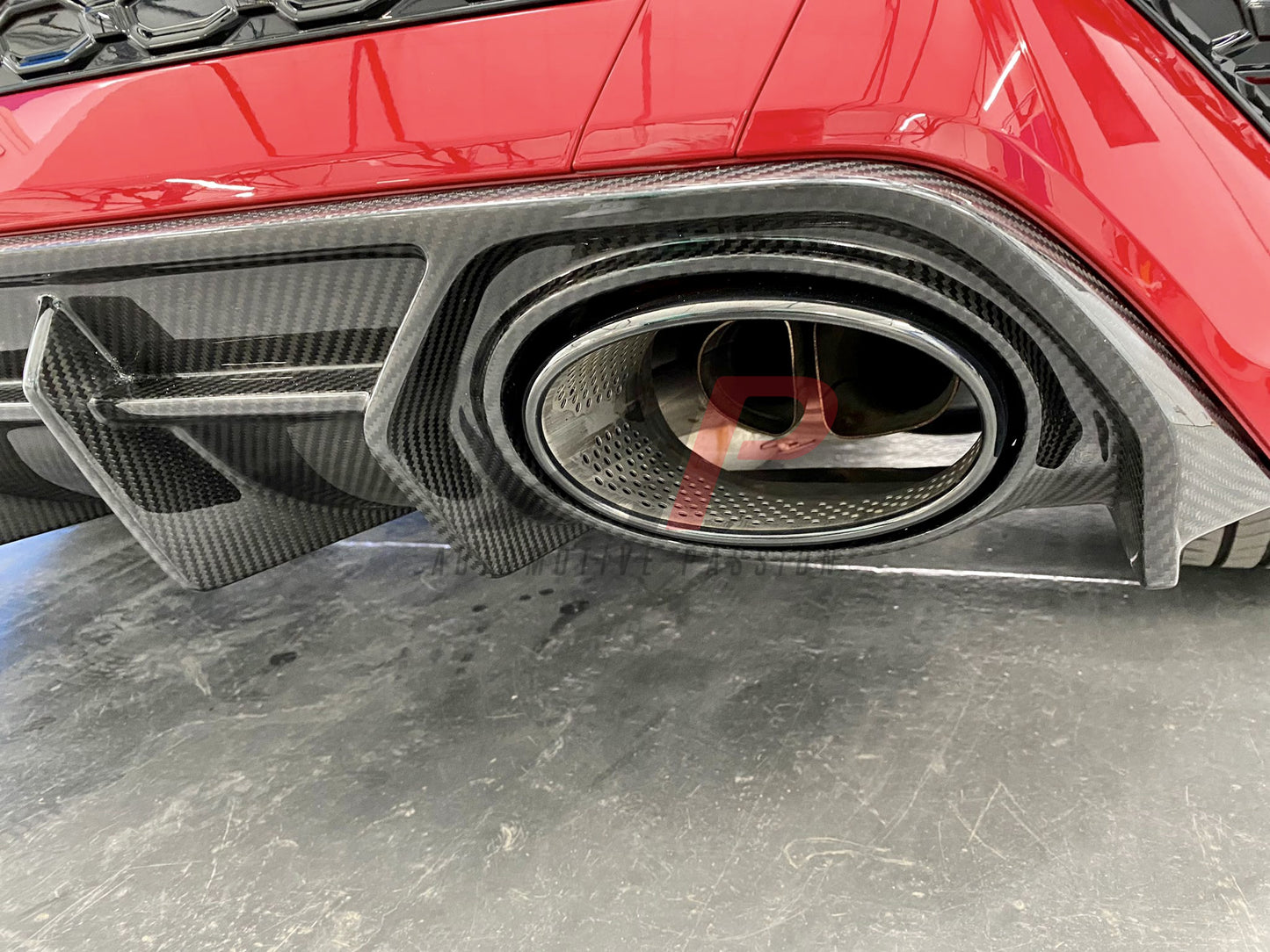 AUDI RS3 8Y CARBON FIBRE DIFFUSER