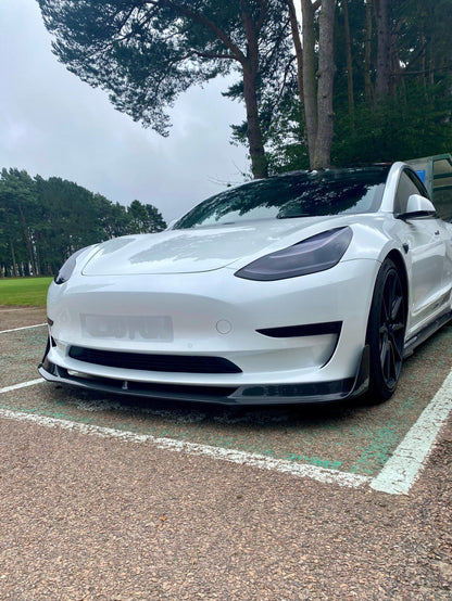 Tesla Model 3 Carbon Fibre Front Splitter