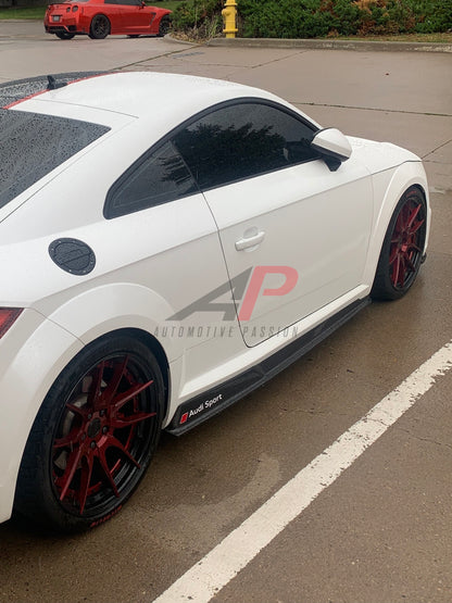 Audi TT 8S FL Carbon Fibre Side Skirts AP Design