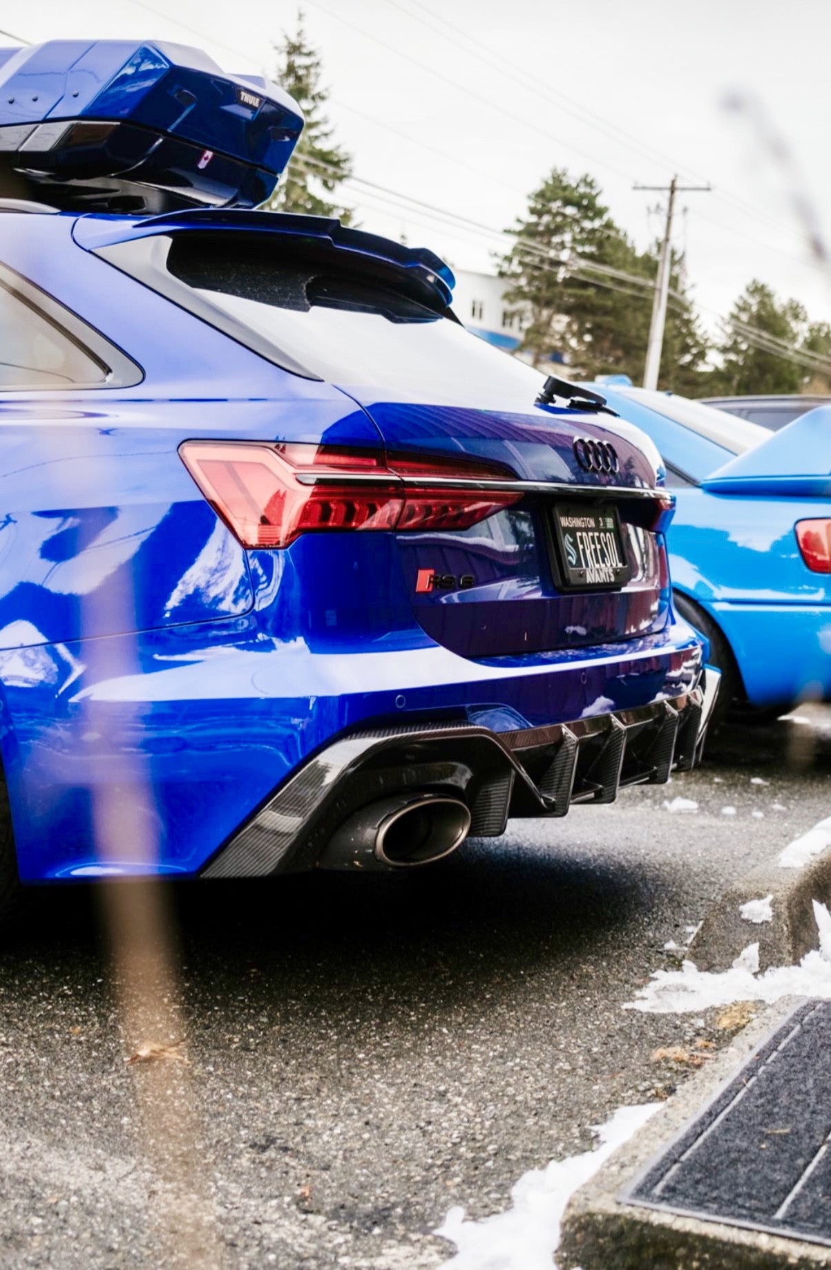 Audi RS6/RS7 C8 Carbon Fibre Rear Diffuser