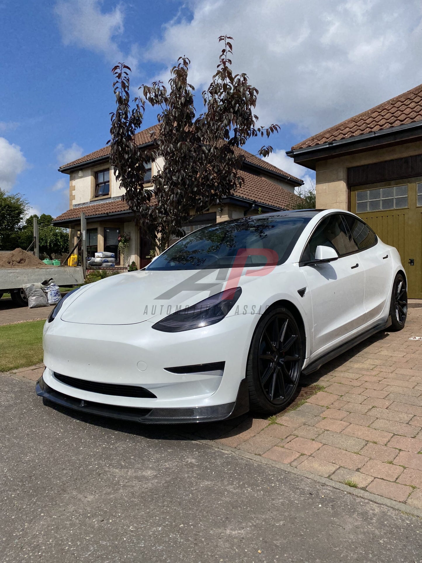 Tesla Model 3 Carbon Fibre Front Splitter