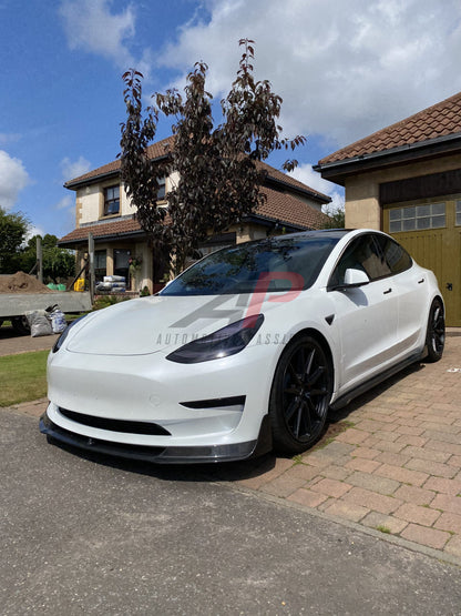 Tesla Model 3 Carbon Fibre Front Splitter