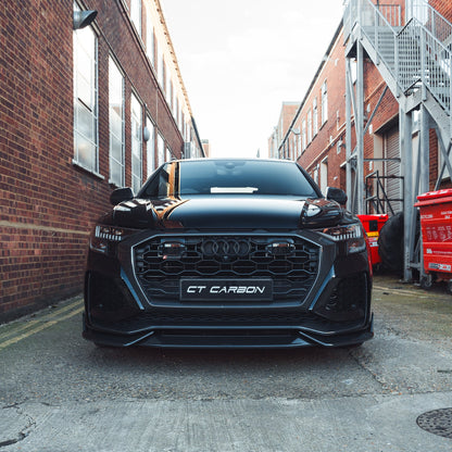 AUDI RSQ8 CT DESIGN CARBON FIBRE FRONT SPLITTER