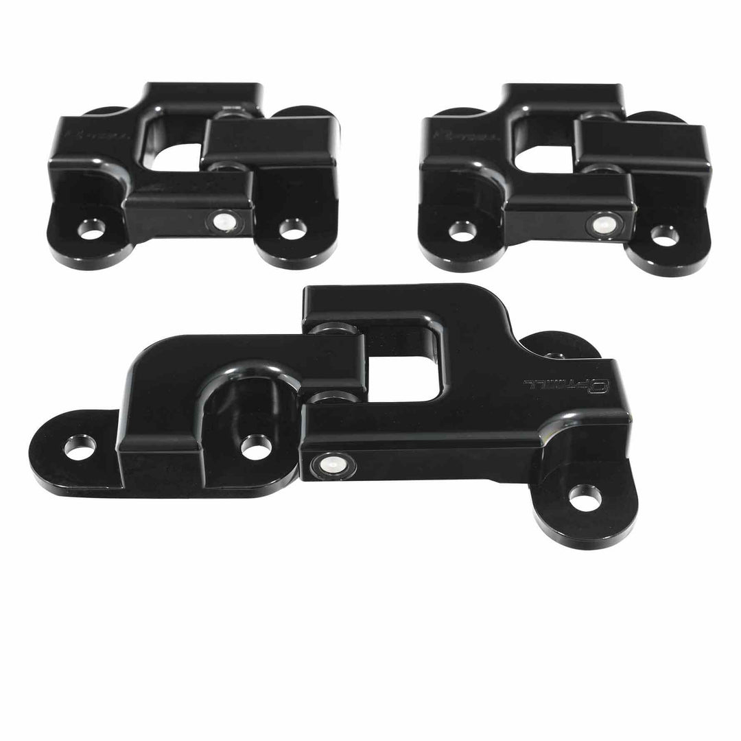 Billet Aluminium Rear Door Hinge Set - Defender