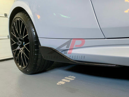 BMW F87 M2 MP Style Carbon Side Skirt Splitters