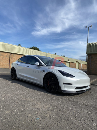 Tesla Model 3 Carbon Fibre Front Splitter