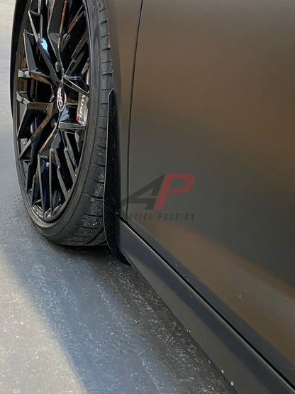 Audi R8 Gen 2 Carbon Fibre Front Arch Guards/Mudflaps